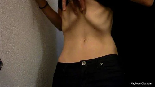 stomach vacuum, ribs, amateur, sexy