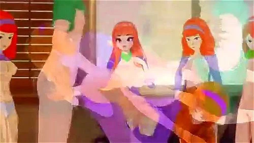 redhead, big tits, hardcore, animated