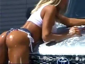 Ash & Jana - Bikini Car Wash