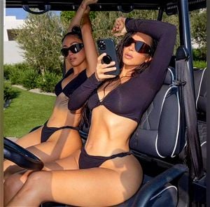 Kim Kardashian Lookalike Porn Caption - Watch Kim Kardashian Goon Jerkoff Challenge - Kylie Jenner, Kim Kardashian,  Goon Porn - SpankBang