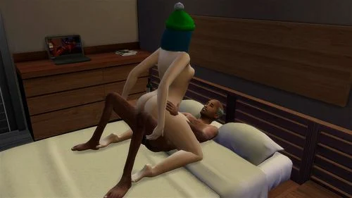 familysex, old man, 3d animation, the sims 4