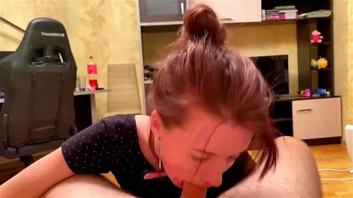 russian wife redhead blowjob pretty [FIXED FRAMERATE]