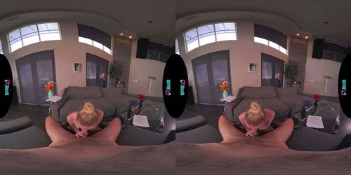 vr porn, virtual reality, blonde, anal