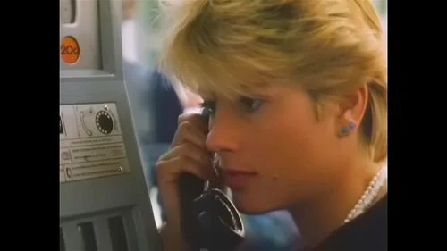 1983, ai upscaled, karine gambier, blonde