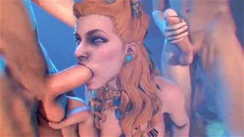 compilation, witcher 3, creampie, blowjob