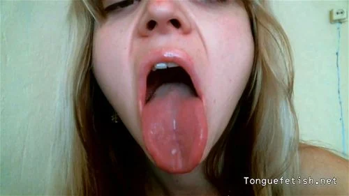 teenage, tongue fetish, Gina Gerson, mouth fetish