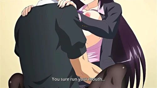 anime hentai, hentai, big tits, creampie