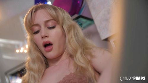 Emma Starletto Plays With Blonde Bush and Real Tits Before Riding Brad Sterling