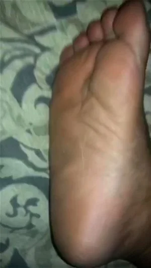 Sleepy ass and feet.