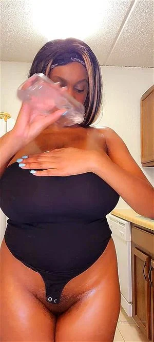 Only ebony tits thumbnail