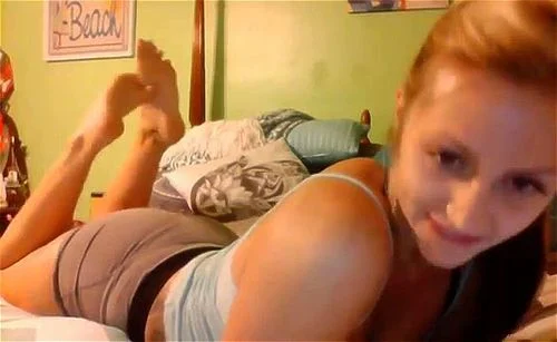 Hot blonde webcam soles