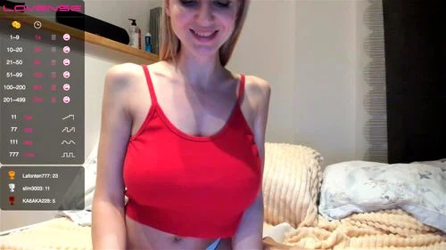 big tits, amateur, striptease, webcam show