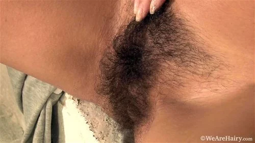 masturbation, ramira, hairy bush, nice hairy pussy