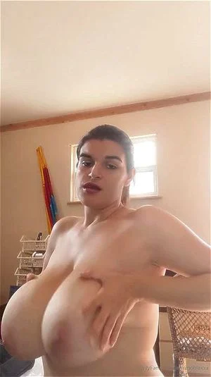 Tits out of the bra thumbnail