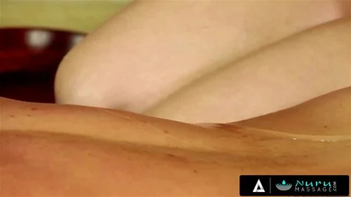 massage, blowjob, small tits, Nuru Massage