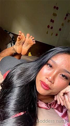 Nutty soles in the pose