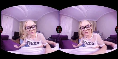 virtual reality, vr, titfuck, blonde