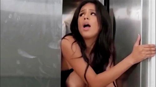 Autumn Falls - Stuck In Elevator - Stuck, Elevator, Autumn Falls Porn - SpankBang