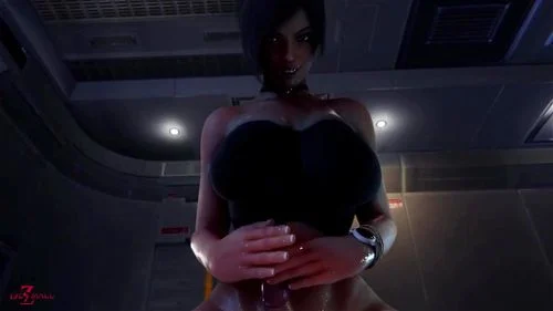 resident evil, big tits, hentai, cowgirl