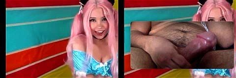 Fat gooner edged for belle delphine: Chaturbate, Jerk Off Instruction & Jerk Off Porn