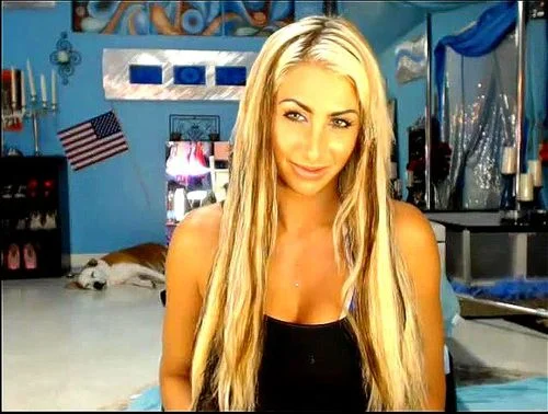 amateur, solo, blonde, webcam