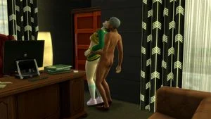 (Sims) The Office Is A Good Place To Do It thumbnail