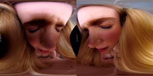 regular tits blonde VR thumbnail