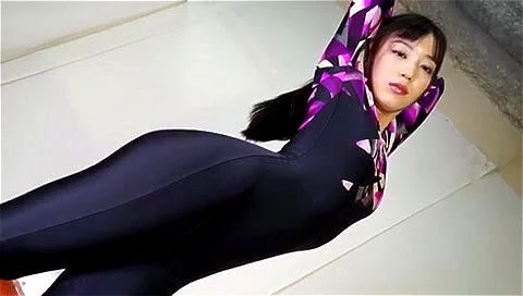 spandex fetish, fetish, japanese girl, spandex gymnastics tights