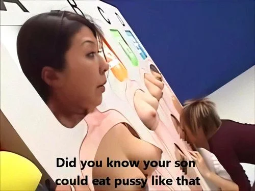 big tits, japanese mom and som, japanese gameshow, spikespen