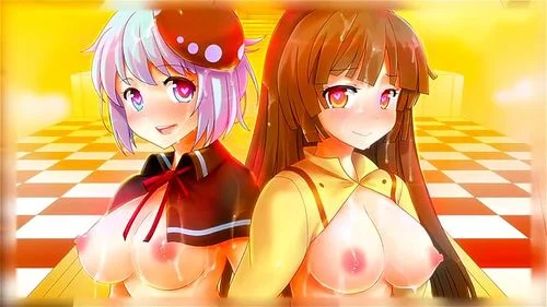 big tits, usamimi, anime, hentai