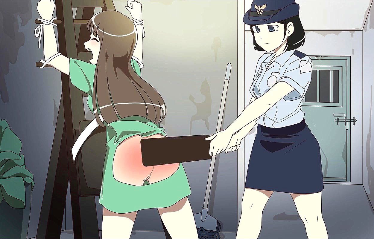 Japanese anime spanking