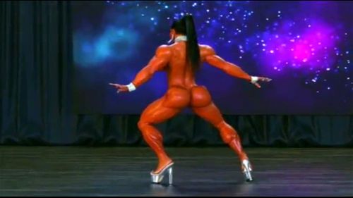muscle-bound woman vs bbc