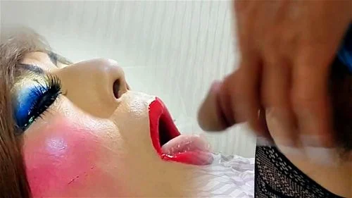 Shemales With Lipstick - Watch SISSY NICLO - SHEMALE - TRANSGENDER - HOT MAKEUP RODE LIPJES - Lips,  Tranny, Shemale Porn - SpankBang