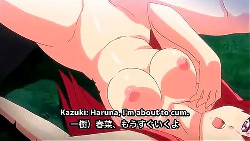 anime hentai, big tits, hentai