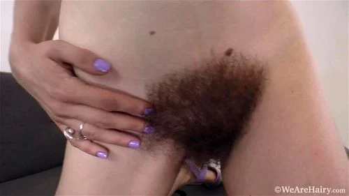 masturbation, striptease, very hairy pussy, hairy bush