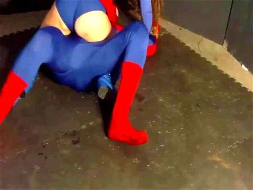 spiderman, superheroine, amateur, fetish