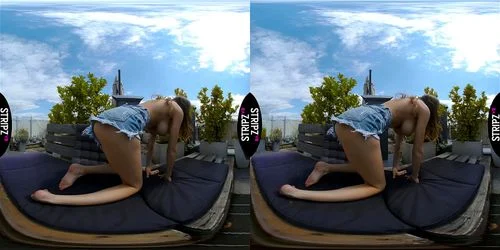 big tits, virtual reality, babe, solo
