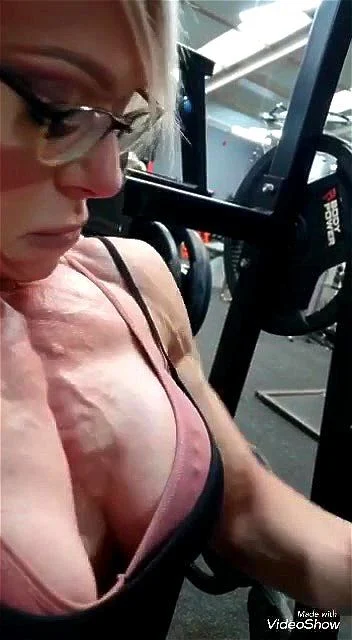 fetish, milf, working out, muscle