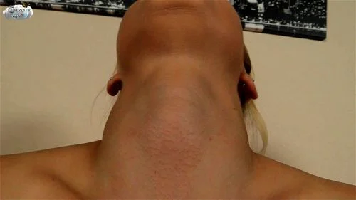 Shelby Paige, blonde, throat, solo