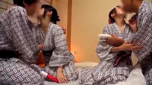 japanese beautiful, blowjob, threesome, japanese wife swap
