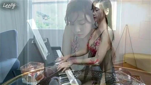 piano, girl, asian, solo