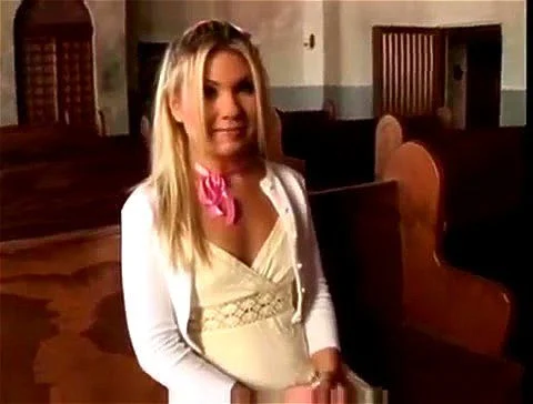 Aubrey Addams anal in a church