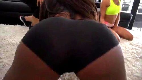 Ebony Lesbian Orgy: Licking, Big Tits & Big Ass Porn - SpankBang