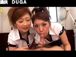 Japanese Massage Double Blowjob