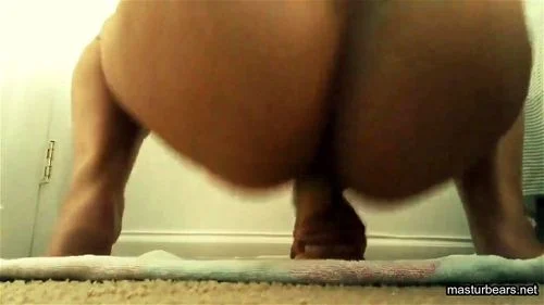 big ass, dildoriding, toy, masturbation