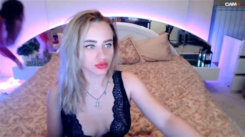 big tits, blonde, webcam, camshow