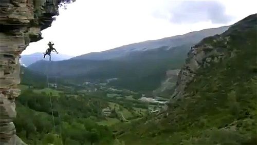 fetish, deep throat, mountain, climbing