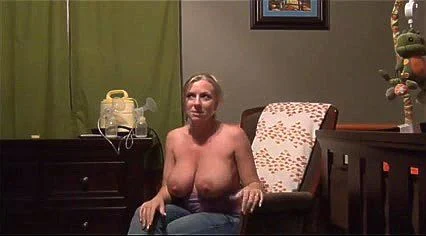 big tits, blonde, breastfeeding
