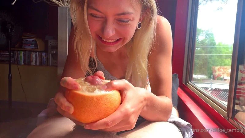 Chloe gets some Vitamin C Chloe gets some Vitamin C
