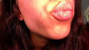 Lips #1. Izzy's asmr corner kisses lips